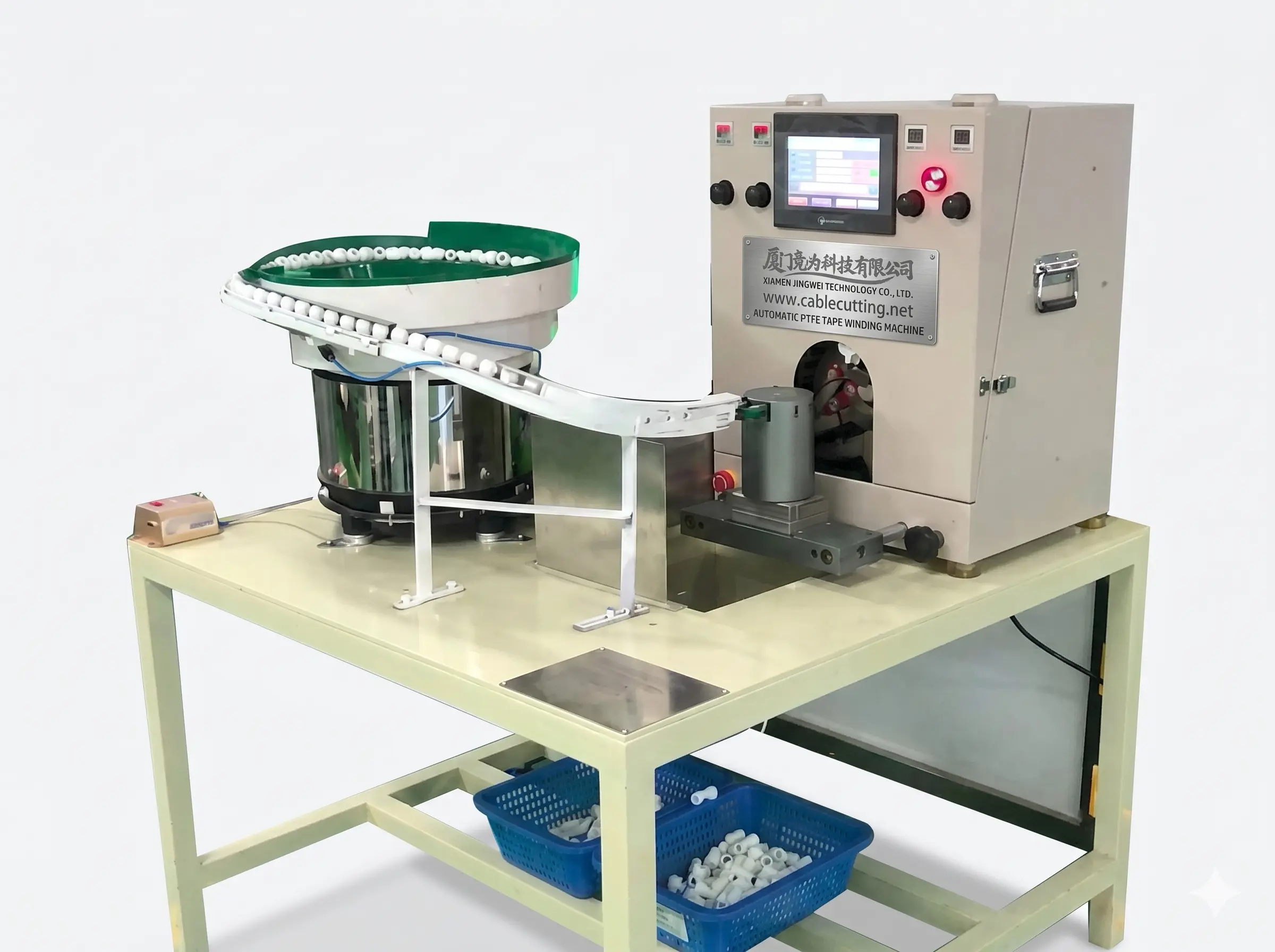 Automatische PTFE-tape wikkelmachine WPM-1310 – Efficiënt en precies