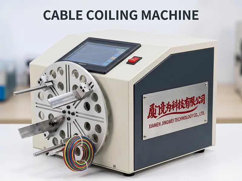 JINGWEI WPM-2009L – Automatische kabelopwikkelmachine voor industriële productie