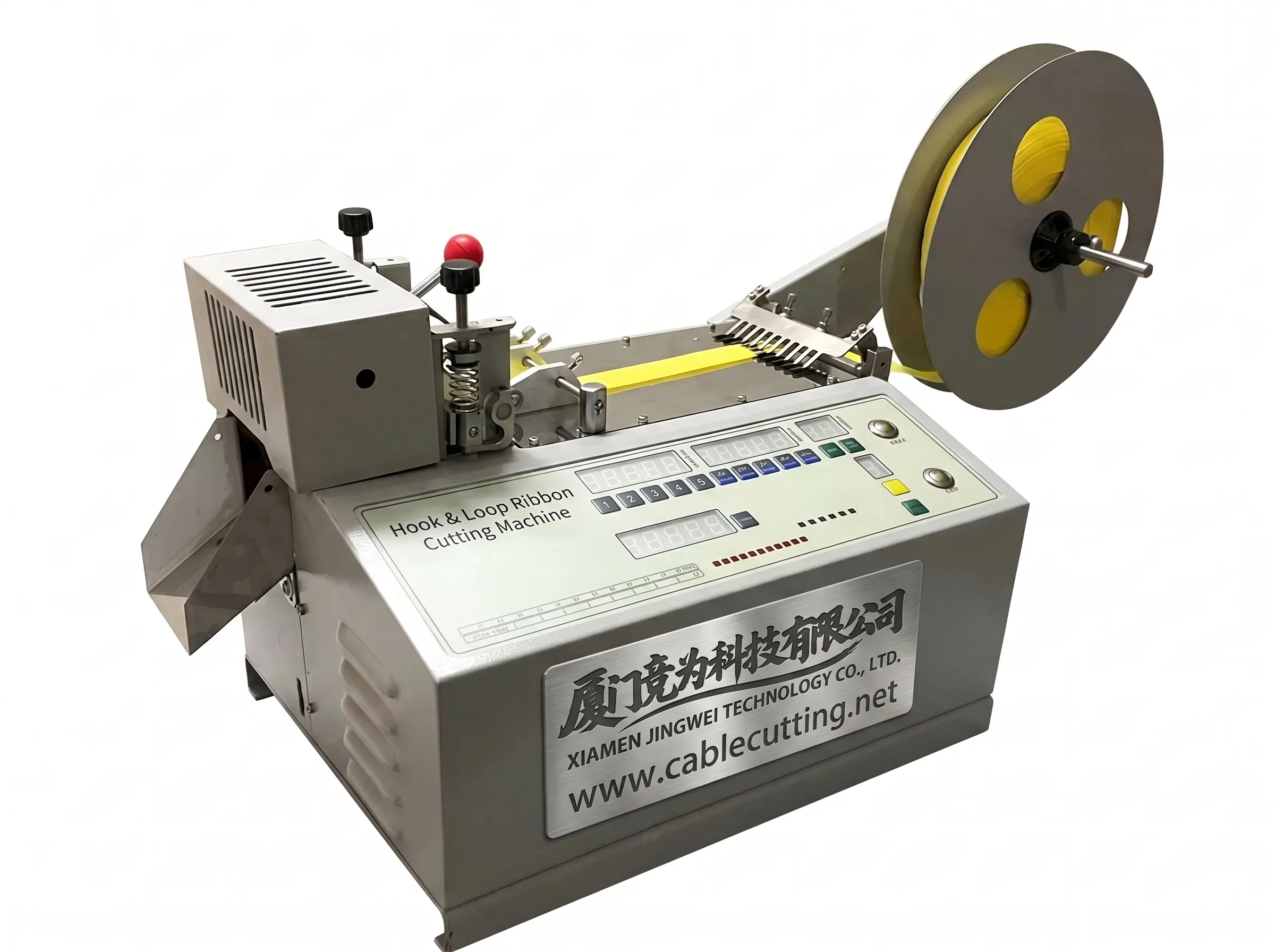Hoop & Loop Lintsnijmachine WPM-690 - Precisie en Efficiëntie