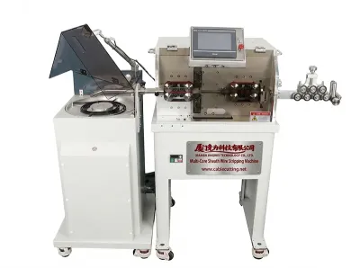 Volautomatische Meeraderige Mantel Draadverwerker WPM-680 - Automatische Draadstripmachine