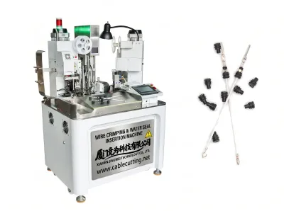 Automatische Draadkrimp- en Waterafdichtingsinvoegmachine WPM-078H