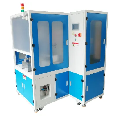 Ultra-Kleine Cirkel 3-Knoop Automatische Draadsnij-, Opwikkel- en Knoopmachine CRT-03SL-A Thumb