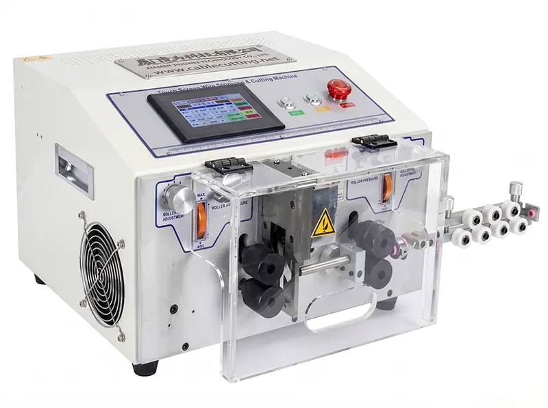 WPM-HT2S Touch Screen Kabelmantelstripper - Automatische Draadverwerking