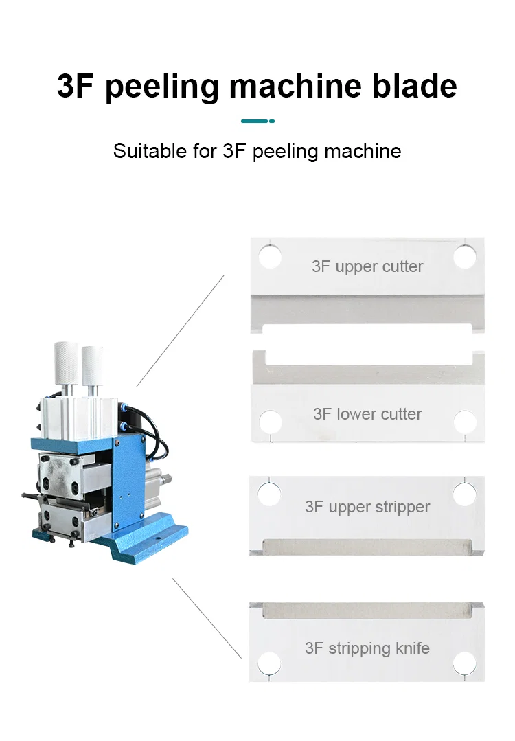 Draadstrippermes, verticaal elektrisch onthuidmes, 3F-kern draadknipmes, pneumatisch onthuidmachinemes 