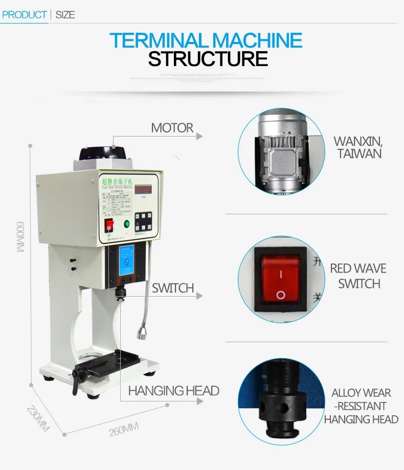Pre-insulation Nylon Ring Type Terminal Crimping Applicator, Terminal Press Machine Terminal Crimping Applicator, Terminal Machine Applicator Pre-insulation Nylon Ring Type Terminal Crimping Applicator, Terminal Press Machine Terminal Crimping Applicator, Terminal Machine Applicator