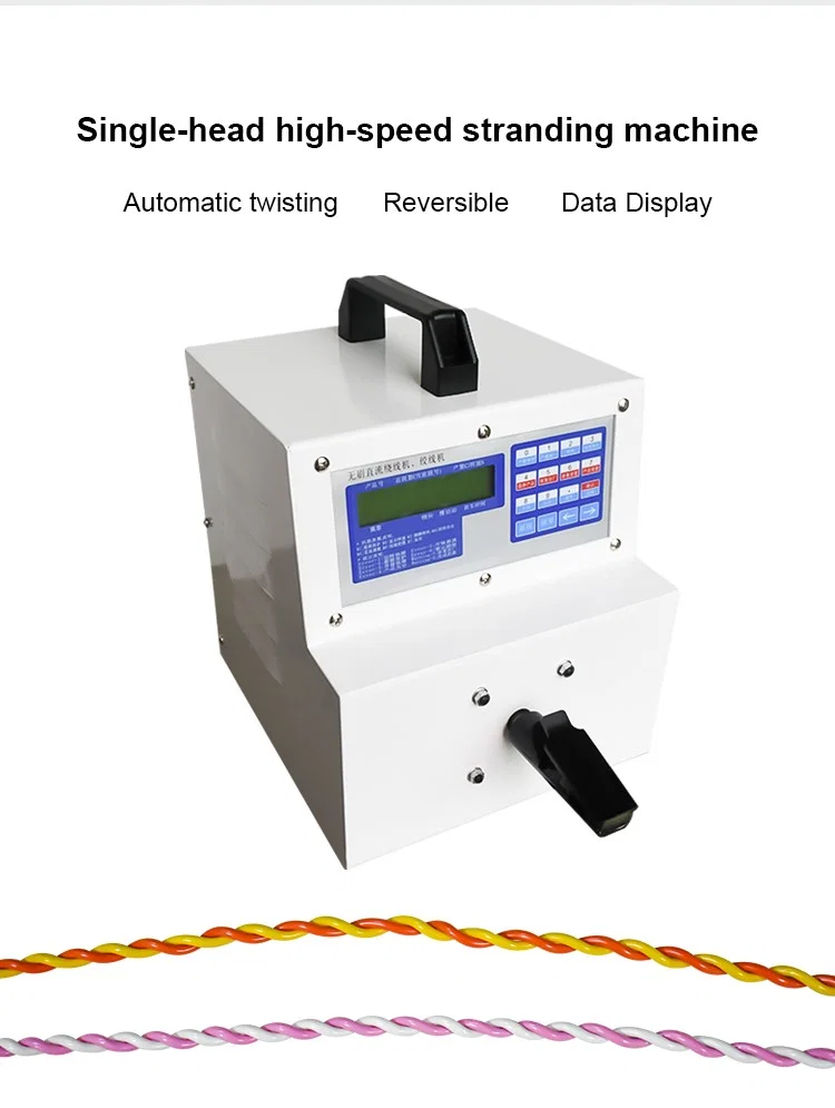 kabel vastlopende machine, draad draaiende machine 