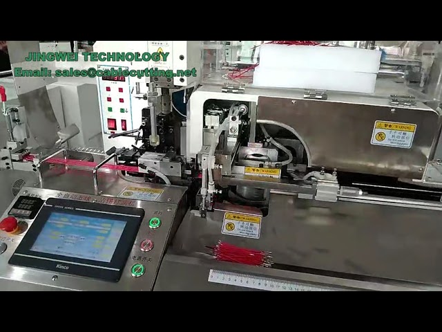 DZ05 Automatische 5-draads kabelstrip- & krimpmachine | AWG#32-16 | 110V/220V