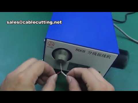 Brush Shielded Wire Splitting And Twisting Machine Braided Cable Peeling Twisting Strands Tools, Wir