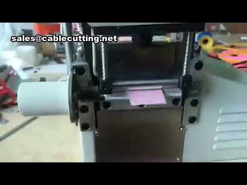 Automatische computerbestuurde stoffen hasp tape snijmachine – textiel tape snijden