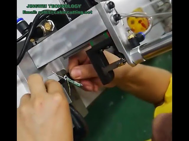 Pneumatische Kabelboomrangschikmachine met Cycloïde Uitlijning - Automatische Draadverwerking