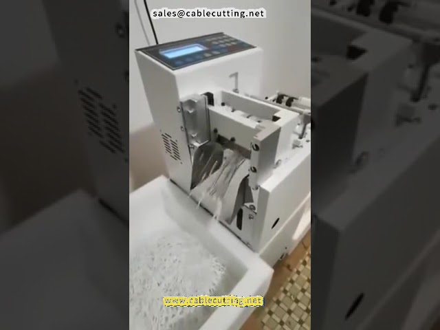 Automatische buissnijmachine voor krimpkousen - Precisie snijden van kabels en buizen