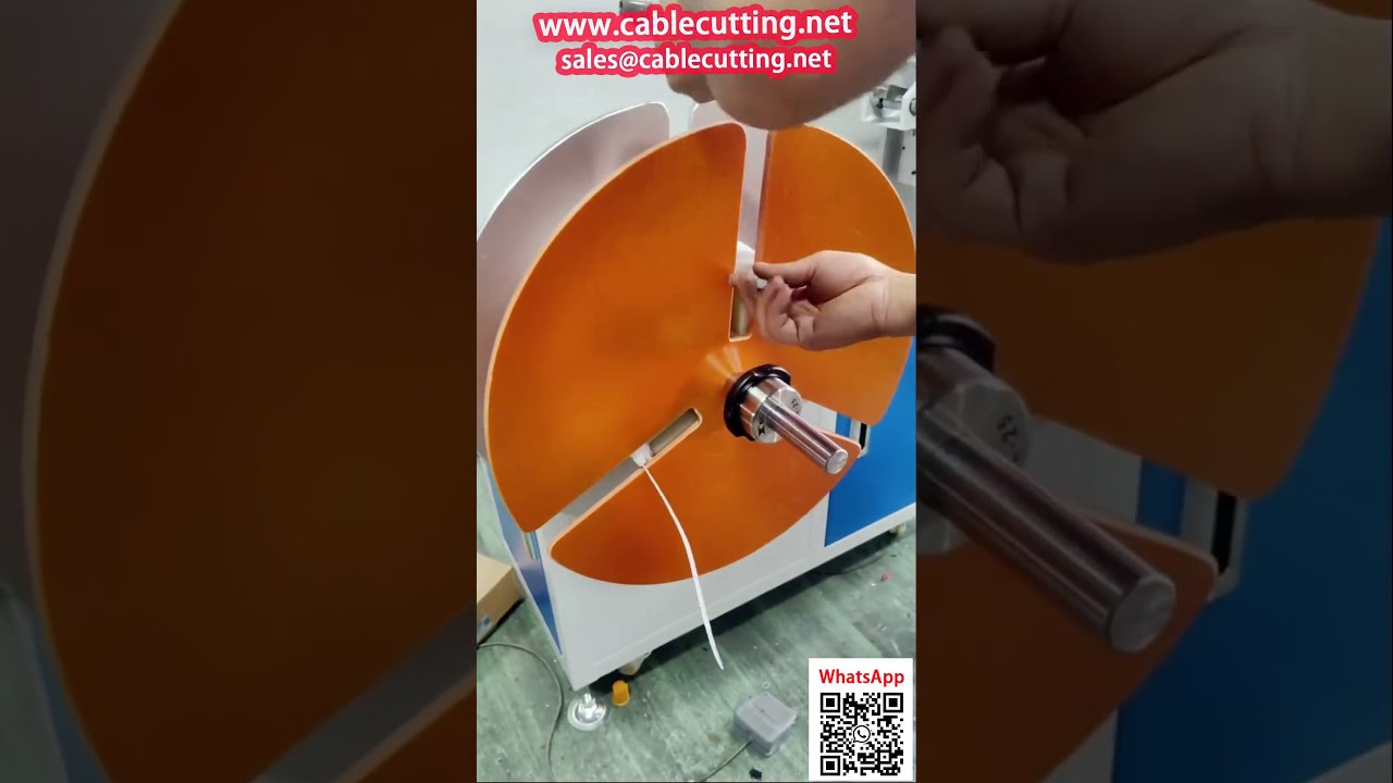 Oprol- en telmachine voor PE-slangen van waterzuiveraars en diverse flexibele buizen