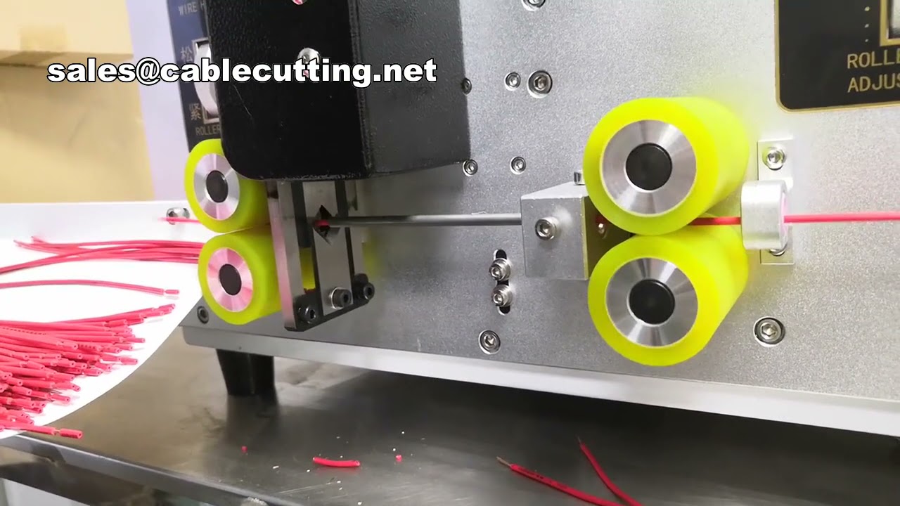 Draadafstripmachine met Stalen Wielen | Snijmachine Rubber Wielen voor Efficiënt Strippen