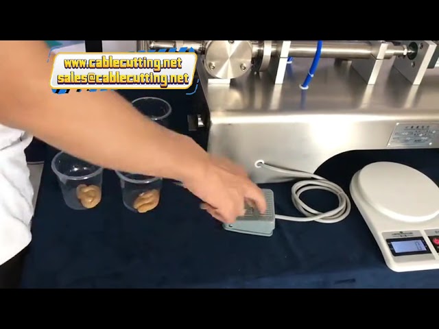 Automatische vulmachine voor dikke vloeistoffen | Zeep, Lotion, Amandelboter & Meer