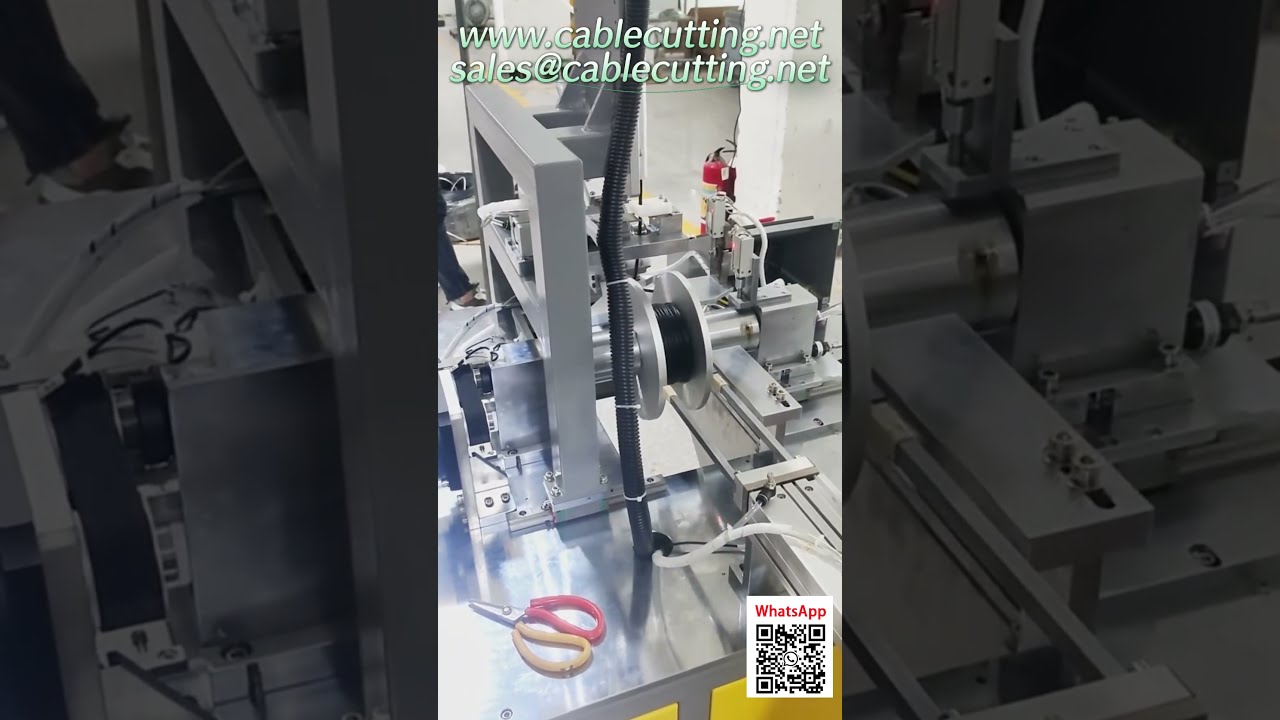 NIEUW! Volledig automatische draadwikkelmachine – meet, wikkelt, snijdt, bindt en werpt uit