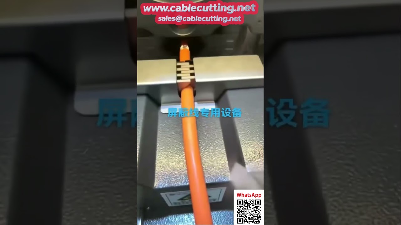 Automatische meerlaagse kabelstripper voor afgeschermde nieuw-energie kabels