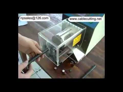 Programmeerbare coaxkabel stripmachine WPM-29 - Automatische kabelstripper | www.cablecutting.net