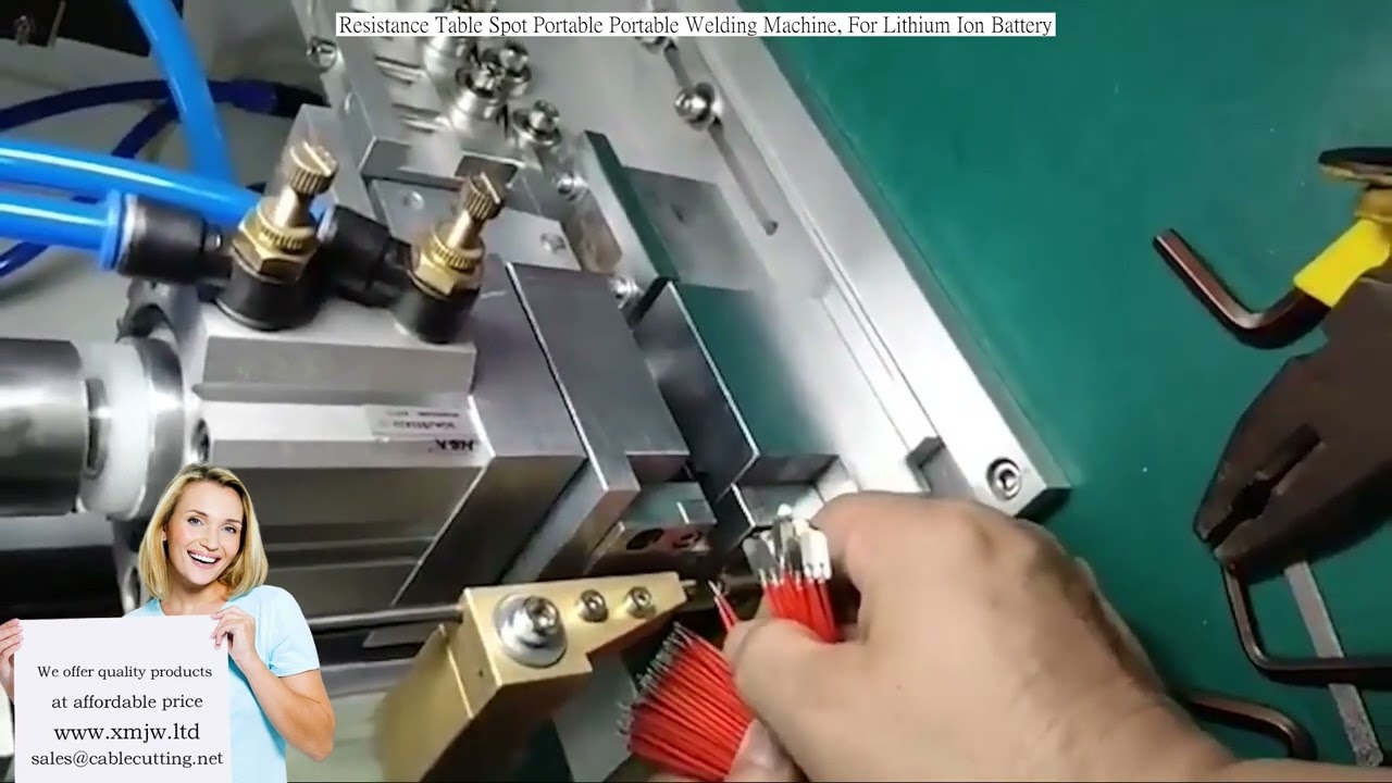 Draagbare Weerstandpuntlasmachine voor Lithium-Ion Batterijen – Compact & Efficiënt