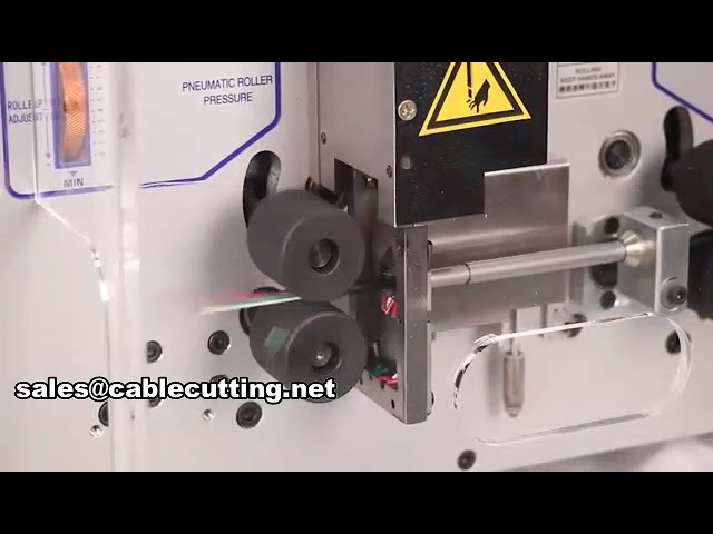 WPM-YHT3 – Dubbele laag ronde mantel draadstripper en snijmachine voor efficiënte kabelverwerking