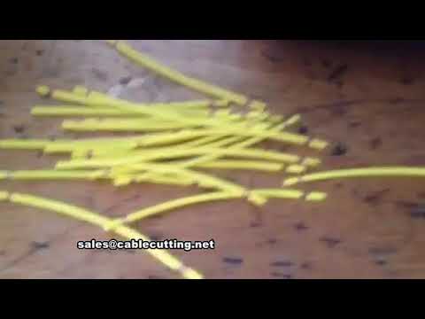Automatische draadknipper en stripmachine voor kleine enkeldraden | Precisie & Snelheid