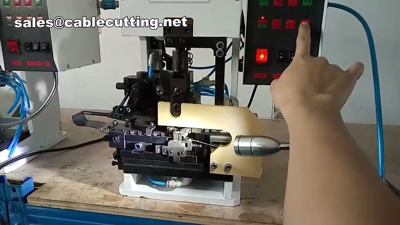 Alles-in-één automatische draadstripper, crimper en seal machine