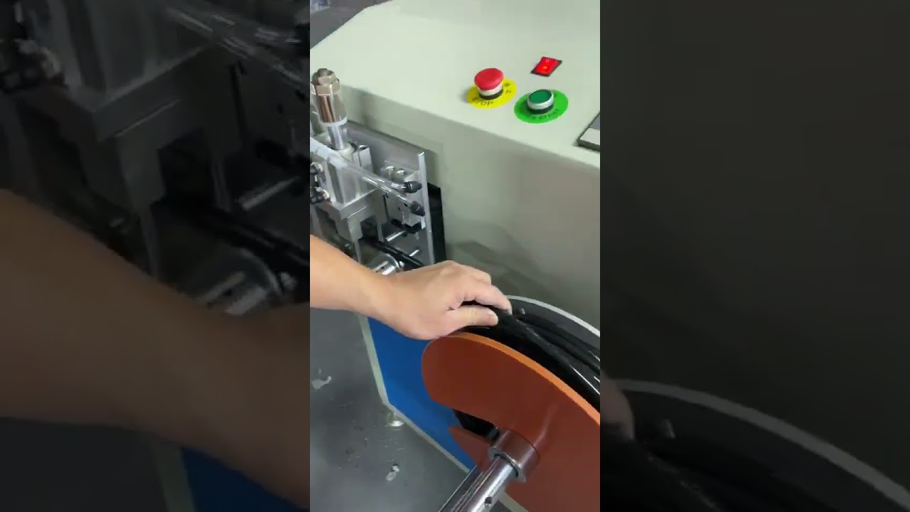 Automatisch kabel oprollen, binden en tellen – WPM-40-80 draadwikkel- en snijmachine