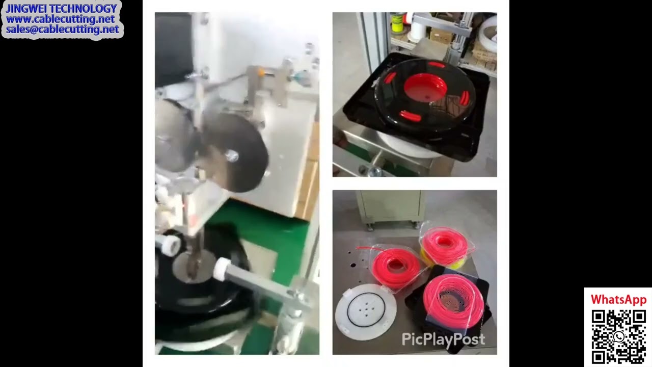 Trimmer Line Winding Machine for Blister Packaging