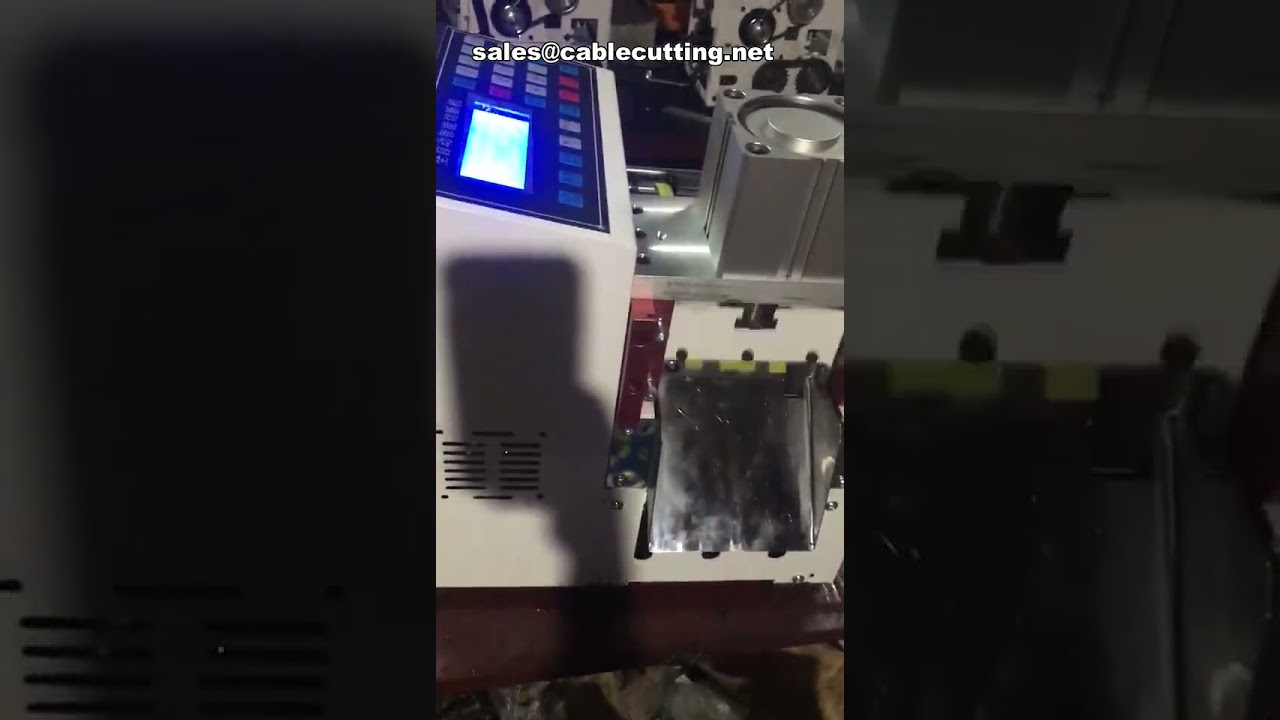 Draad- en buissnijmachine voor krimpkous, koperdraad, PVC en kunststof buizen