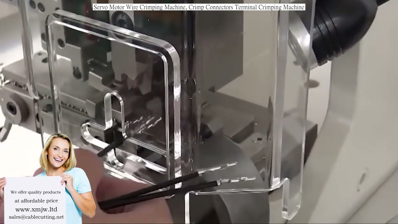 Servo Motor Wire Crimping Machine, Crimp Connectors Terminal Crimping Machine