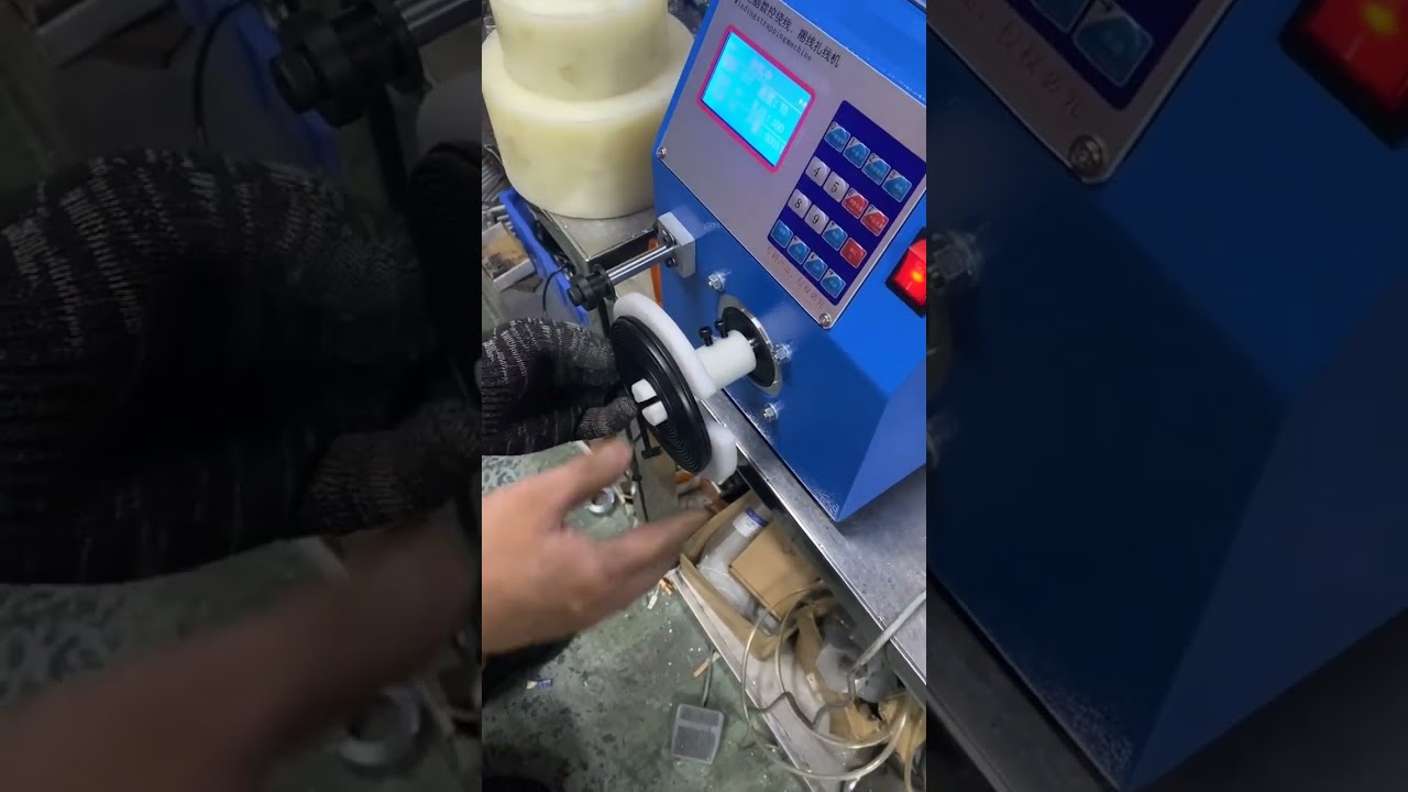 Draagbare enkelspindel wikkelmachine voor datakabels | Fabrieksautomatisering