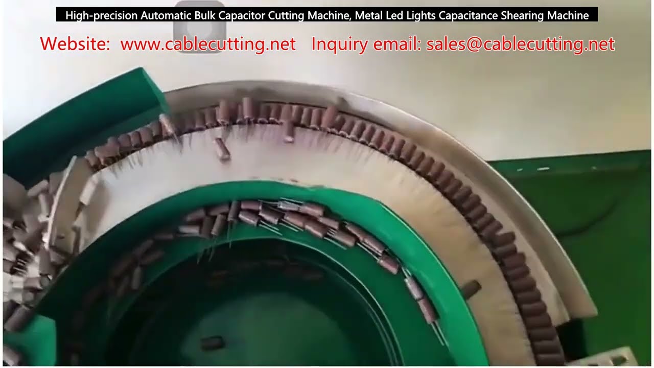 Automatische condensator snijmachine | Hoge precisie voor bulk metaal LED-verlichting