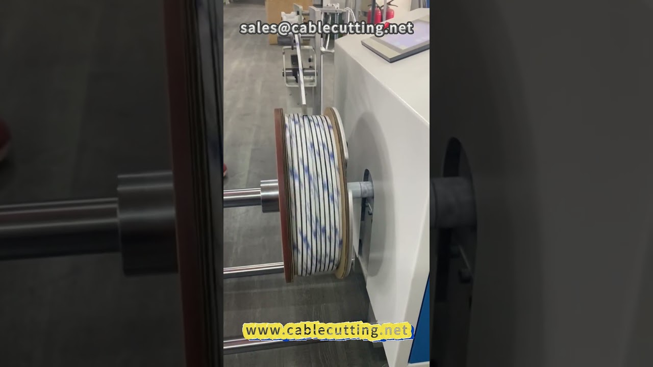 101 Wikkel- en bindmachine | Voor rubberstripproducenten, draad en kabel | Efficiënte automatisering