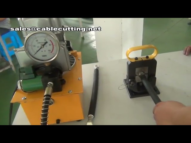 Hydraulische Zeskantpers voor Kabelkopschoenen – Zeskant Krimpmachine