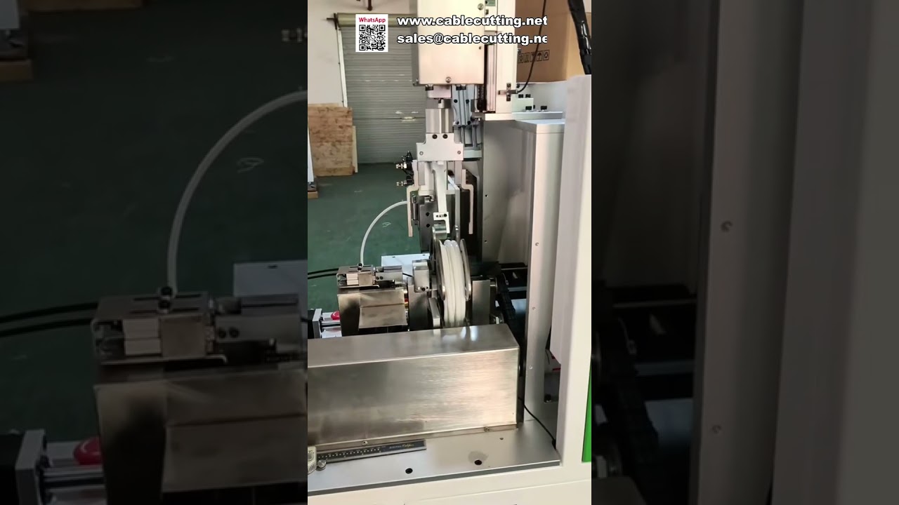 Volledig automatische machine voor meter tellen, draad knippen, wikkelen en binden
