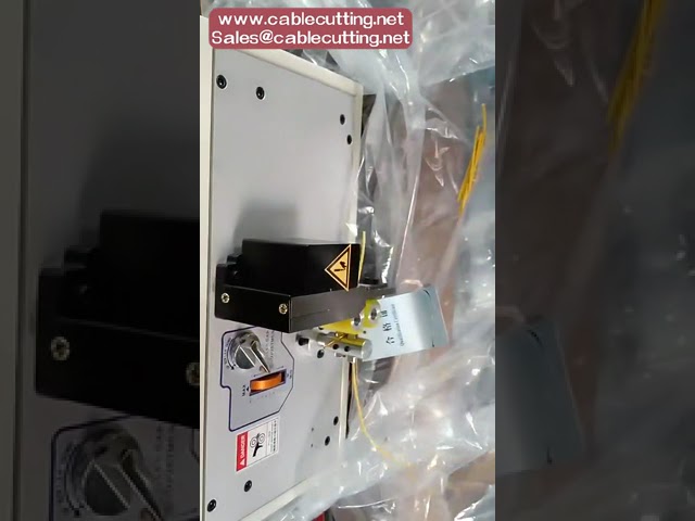 Automatische Pijpsnijmachine 200W – Draadmantelsnijder met 2-wielaandrijving voor Kabels en Buizen (220V/110V)