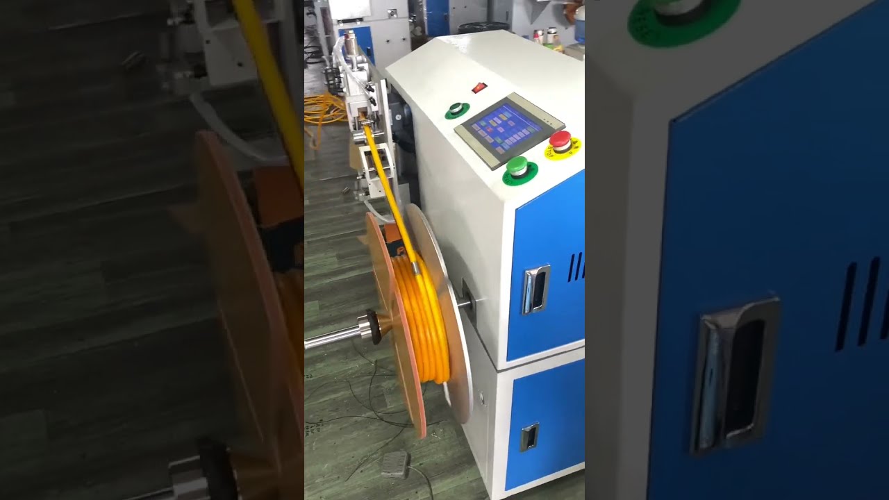 Alles-in-één machine voor automatisch tellen, sorteren, snijden, wikkelen en oprollen van buis en draad – ideaal voor de tuin