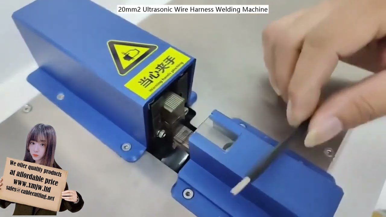 Ultrasone draadboomlasmachine 20mm²: Krachtige industriële oplossing