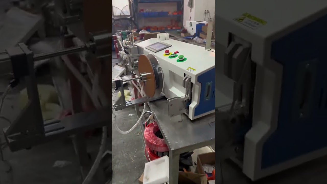 Tafelmodel Draadopwind- & Bindmachine voor Stroomsnoeren en Meer