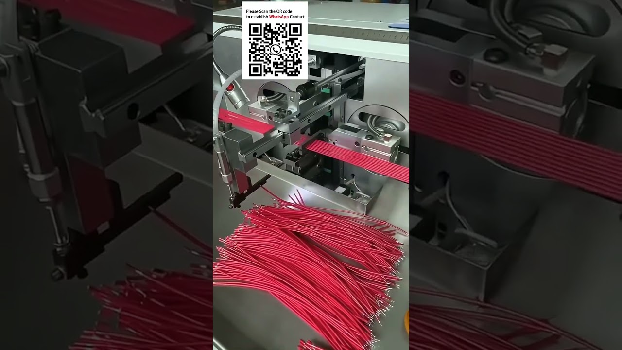 Volledig Automatische Dubbelzijdige Draadknippen & Vertinningsmachine