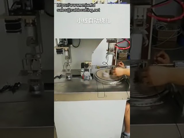 Automatische Draadbindmachine voor Oprollen en Binden van Kabels - Efficiënte Verpakkingsoplossing