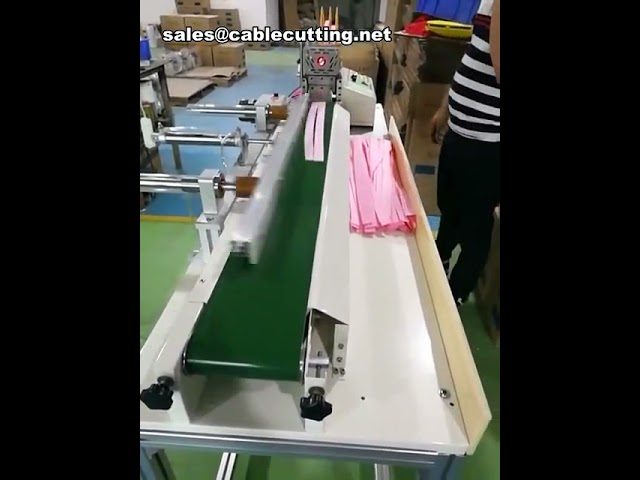 Automatische polyester bandsnijmachine - Elektrische bandsnijder voor precisiewerk