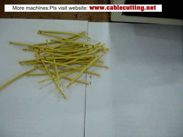 WPM-09C Draadknippen en Stripmachine voor 0,1 mm² fijne korte draden
