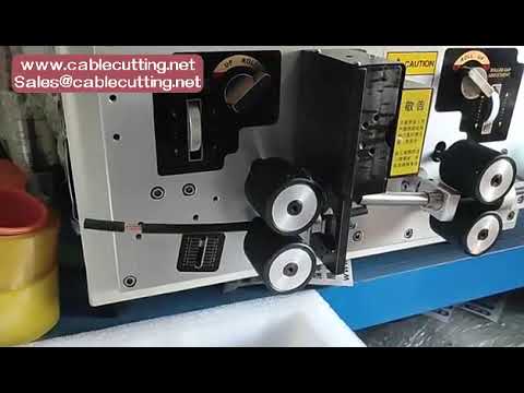 Op maat gemaakte kabelstripmachine en draadafkortmachine voor 0,4–5 mm² | Efficiënte productie