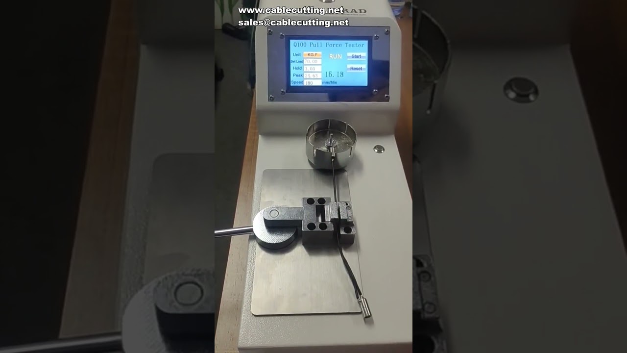 Treksterkte tester voor kabelboomterminals - 8 maten