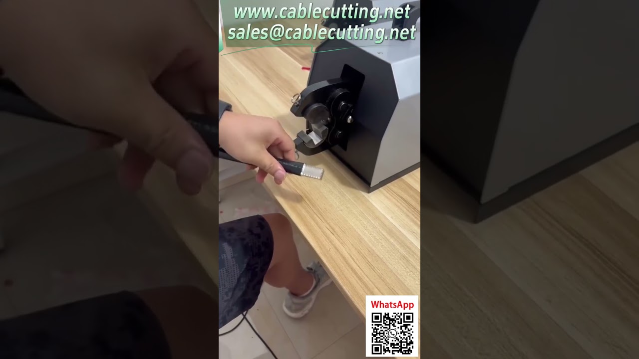 500A pneumatische krimptang - Op maat gemaakte matrijs voor 120mm² SCOT-connectoren