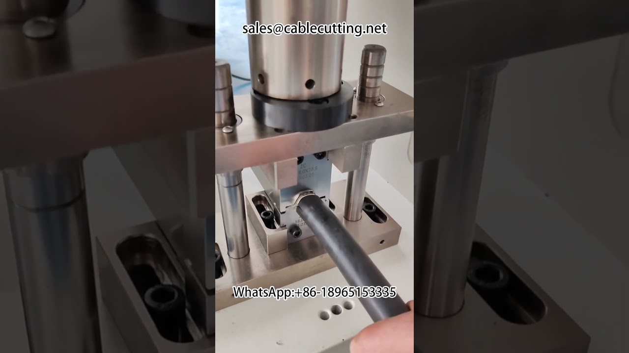 Pneumatisch-hydraulische kabelkrimpmachine voor zeskantige puntbundels - Industrieel & Nieuwe Energie