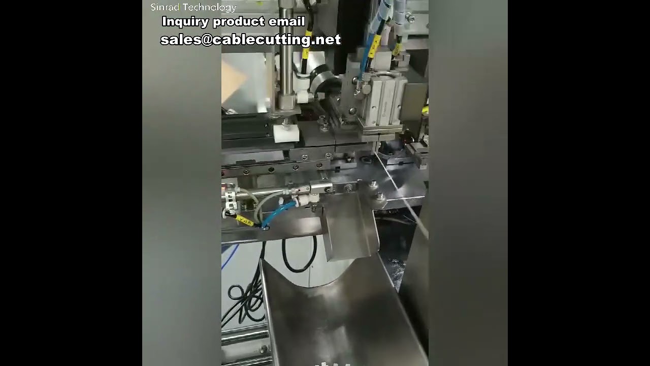 Geautomatiseerde Terminal Insertiemachine | Krimpen & Pinnen voor Draadharnassen