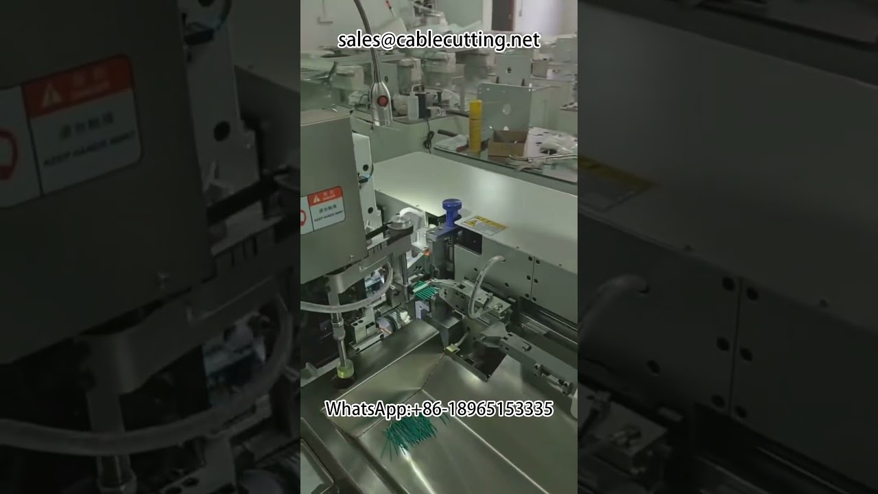Automatische dubbele kop tin-stickmachine – Multifunctioneel voor achterste terminalkrimp