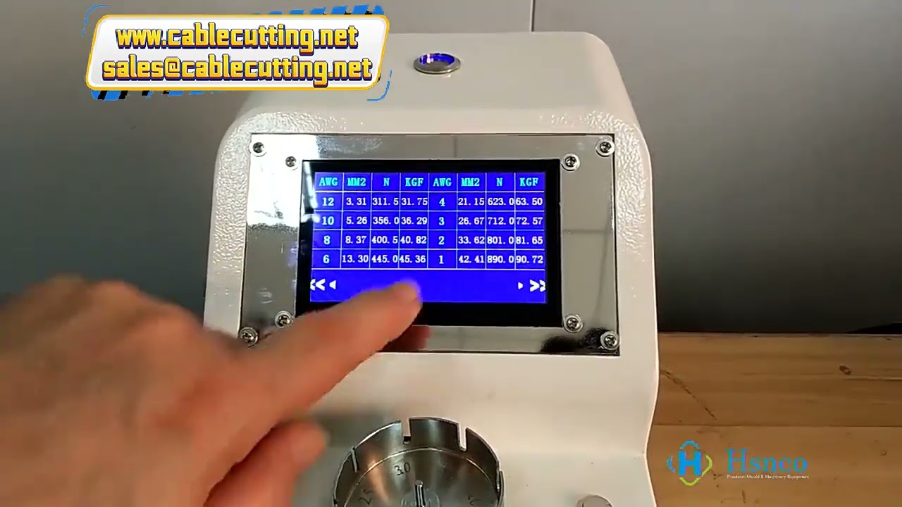Force 500N/50kg Gemotoriseerde Kabelkrimptester – Treksterktetester voor Terminalpennen