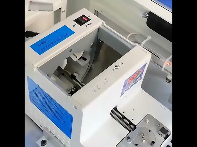 Semi-automatische aderhulskrimpmachine – Strip, draai en krimp voor-geïsoleerde aderhulzen